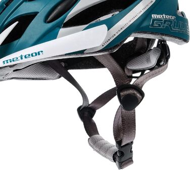 Шолом велосипедний Meteor Gruver для дорослих, дітей, MTB, BMX, роликів, скейтборду, чорний, зелений, синій, білий (52-56 см)