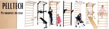 Тренажерна драбинка Pelltech, 220 см x 80 см