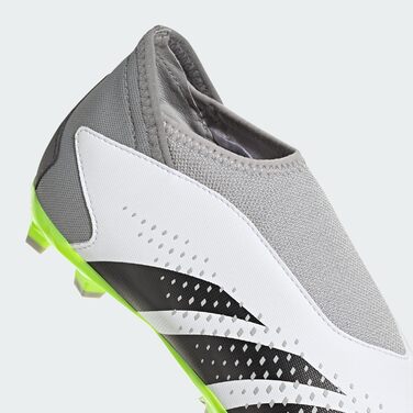 Бутси для футболу Adidas Predator Accuracy.3 Laceless Firm Ground, 38 EU, Cloud White/Core Black/Lucid Lemon