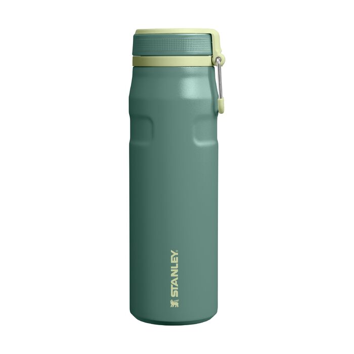 Термос-пляшка STANLEY 1913 IceFlow Bottle Twist Flip 0.47L, сталева вакуумна пляшка для напоїв (Shale)
