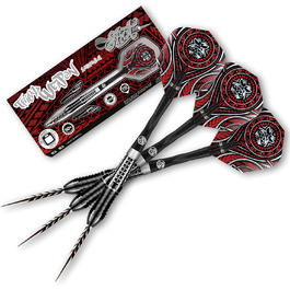 Стальні дротики для дартсу Tribal Weapon Savage 90% вольфраму, стілтіп, набір