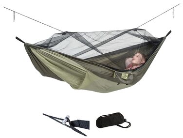 Гамак трекінговий Amazonas Trekking Set XXL Ultra-Light з москітною сіткою та термозахистом, до 150 кг