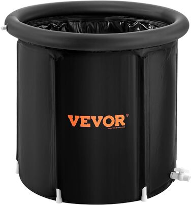 Есбадека VEVOR 80 см для холодної терапії, 290 л, надувна, з кришкою, для спортсменів