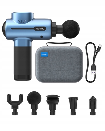 Перкусійний масажер для глибокого пропрацювання м'язів та тканин Renpho R3