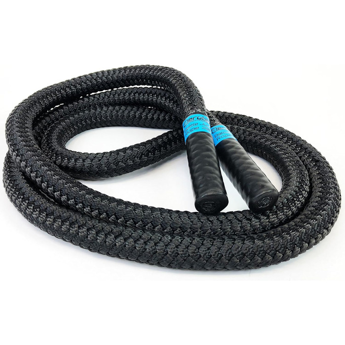 Тренувальний важкий скакалка aerobis Battle Jump Rope 3 м, 40 мм для фітнесу та схуднення