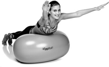 Гімнастичний м'яч PEZZI Eggball для фітнесу та йоги