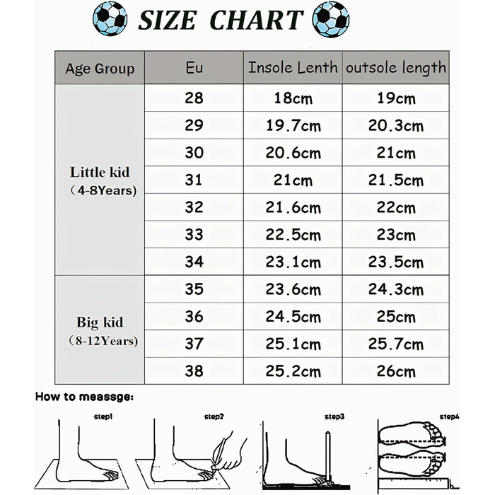 Дитячі футбольні бутси для хлопчиків та дівчаток. Професійні футбольні бутси з шипами для тренувань. Розмір 29 EU, чорний та золотий колір.