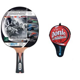 Ракетка для настільного тенісу Donic-Schildkröt Top Team 900, гума Alpha Slick ITTF, губка 2.0 мм, ручка AVS & PLS, дерево/натуральний колір, 754199