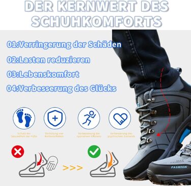 Черевики для хайкінгу чоловічі та жіночі, водонепроникні, трекінгові черевики, для туризму та кемпінгу, сірі, 39 EU