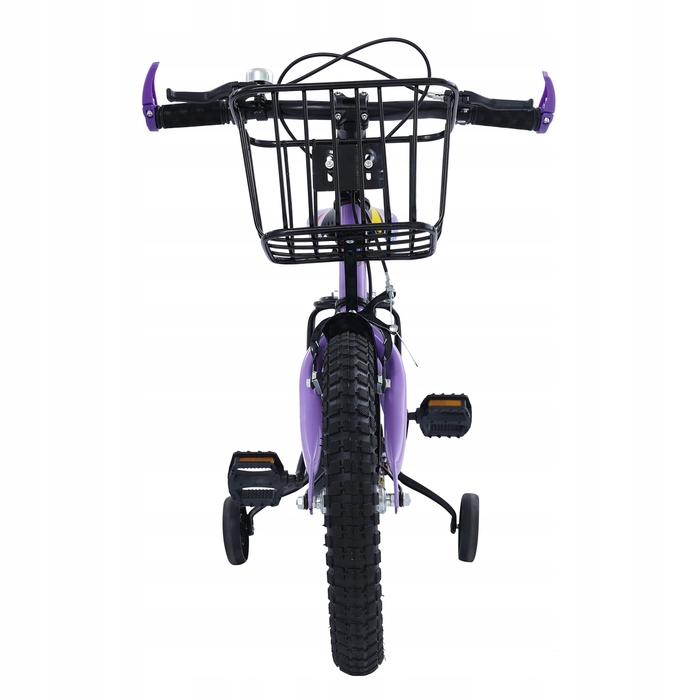 Дитячий велосипед 14 дюймів з кошиком, для дітей від 3 до 6 років