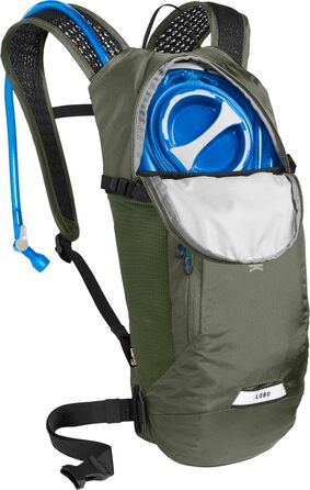 Гідропак для велосипеда CamelBak Lobo 9, 2 л, кріплення для шолома, магнітна трубка, олива