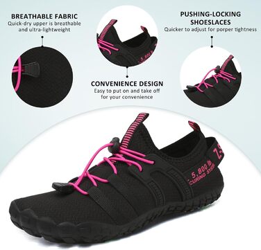 Зітоп Водонепроникні шкарпетки-капеці для жінок та чоловіків. Шкарпетки-капеці для плавання, серфінгу, йоги. Швидка сушка, легкі, унісекс. Розміри 36-46 EU. Кольори: білий, сірий, чорний, рожевий.