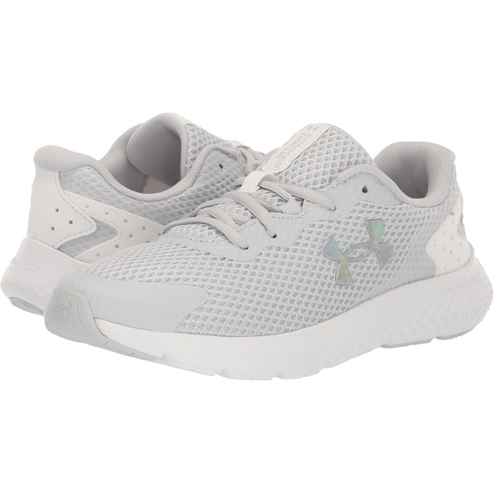 Дитячі кросівки Under Armour Ua Rogue 3 Al для дівчаток, сірі, з візуальною амортизацією (30 EU)