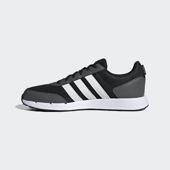 Кросівки adidas Run 50s унісекс Core Black Cloud White Grey Six, розмір 46 EU