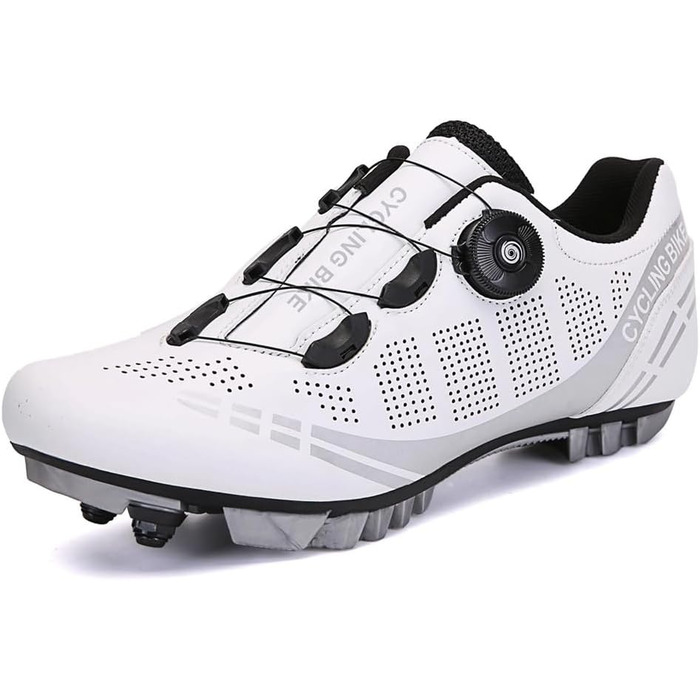 Жіночі MTB-взуття для катання, зручні велотуфлі для занять спортом в приміщенні, сумісні з SPD, білі