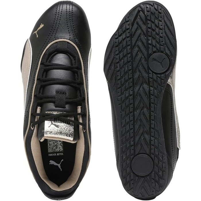Жіночі кросівки Puma Catch Soleil Metallic (37 EU, чорний/золотий)