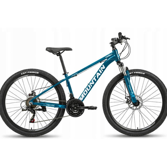 Гірський велосипед Hurtex Mountain 24, рама 11 дюймів, чорний