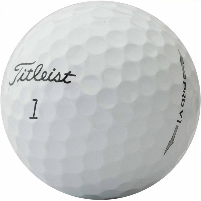 50 м'ячів для гольфу Titleist Pro V1 Lakeballs AAA/AA у сітці