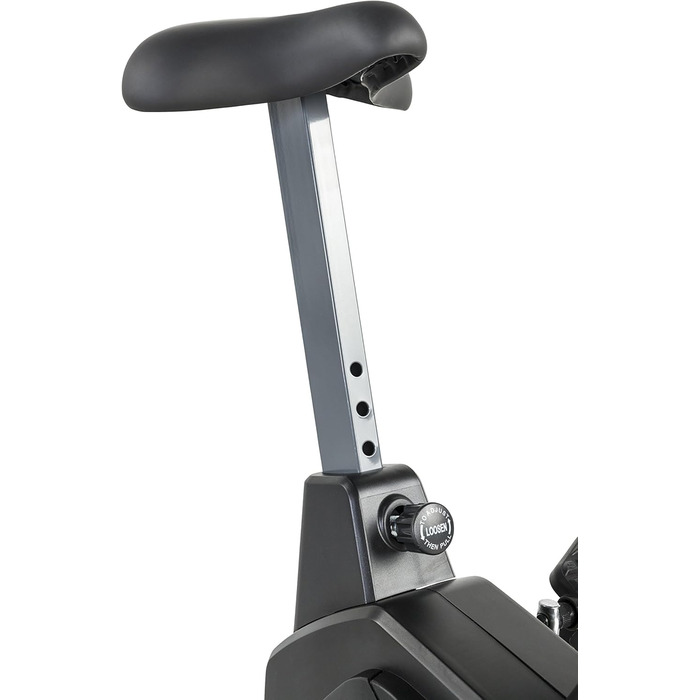 Велотренажер Tunturi Cardio Fit B35 з LCD-дисплеєм та тримачем для планшета, чорний – фітнес велотренажер для дому