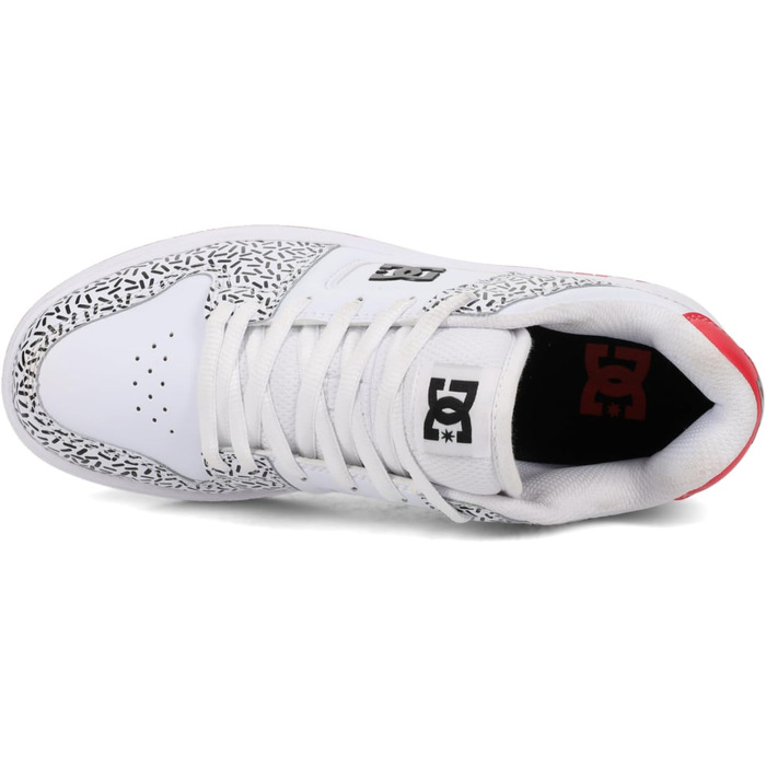 Кросівки DC Shoes Manteca для жінок, білі, чорні, рожеві, 42.5 EU