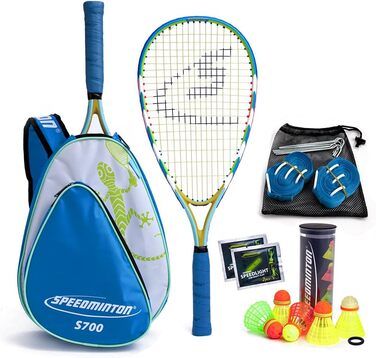 Набір для кросмінтону Speedminton S700 Original, 5 воланів, поле, сумка