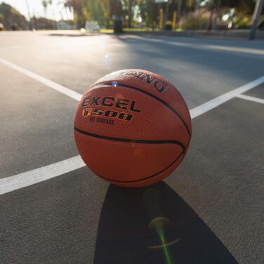 Баскетбольний м'яч Spalding Excel TF-500 для залу та вулиці, офіційний розмір 7 (29,5 дюйма)