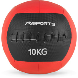 MSPORTS Медбол для фітнесу Wall-Ball Premium 2-10 кг