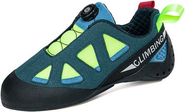 Жіночі скелелазні туфлі, легкі, дихаючі, з антиковзким покриттям, для боулдерингу, спортивні, 40 EU, Зелені