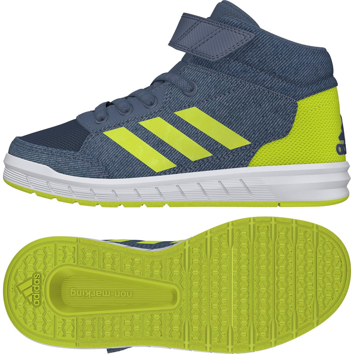 Дитячі кросівки Adidas AltaSport Mid EL K для фітнесу, 28.5 EU, багато кольорів