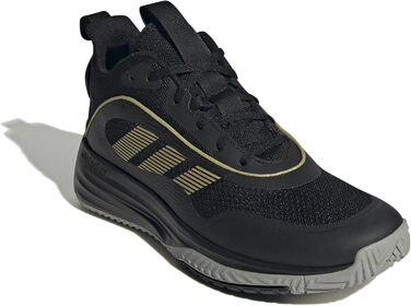 Чоловічі кросівки Adidas Own The Game 3, 42 EU, чорний/золотий/сірий