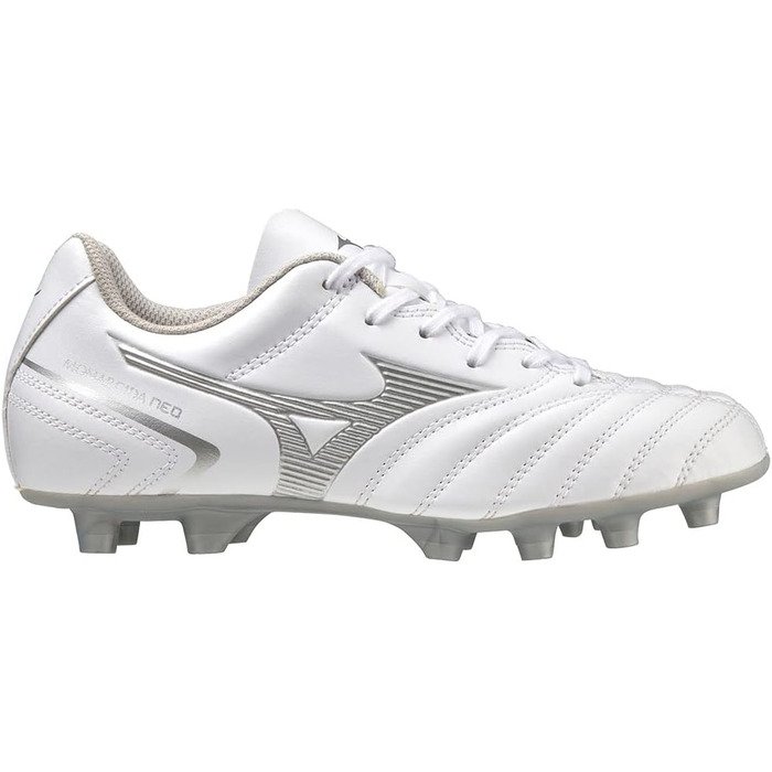 Дитячі футбольні бутси Mizuno Monarcida Neo II Select (38 EU, білий голографічний ефект)