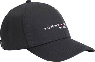 Чоловіча кепка Tommy Hilfiger TH Established Basecap, універсальний розмір, чорна