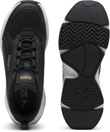 Жіночі кросівки PUMA Cassia 2.0 (35.5 EU, Black Gold White) — стильне спортивне взуття