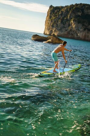 Надувна SUP-дошка Bestway Hydro-Force Touring Aqua Excursion 381×79×15 см, комплект для серфінгу