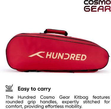 Набір для бадмінтона HUNDRED Cosmogear: сумка, зручні ручки та лямки, матеріал - поліестер