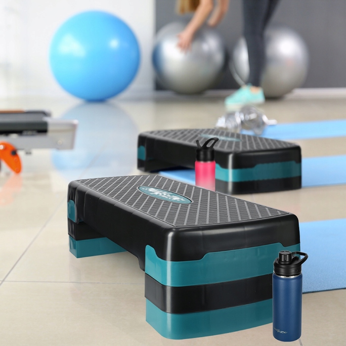 Степер для аеробіки Step Activ/Space: регульований, 3 рівні висоти, модульний