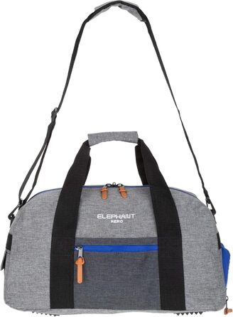 Спортивна сумка Elephant Hero Signature з відділенням для взуття, для хлопчиків, дівчат, жінок і чоловіків, сіро-синя