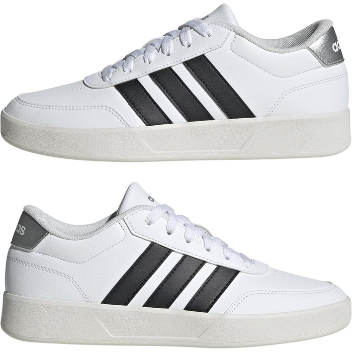 Кросівки жіночі Adidas Breaknet 3.0 White/Black/Silver 40 2/3 EU