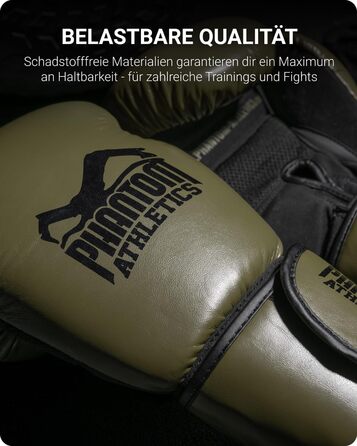Боксерські рукавички Phantom Boxhandschuhe Elite ATF | 10- | для професійних боксерів (чоловіків та жінок)
