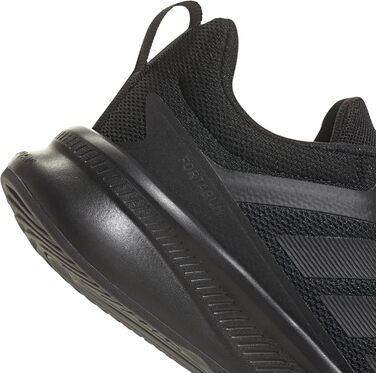 Дитячі кросівки Adidas Fortarun 4.0 для дівчаток та хлопчиків, розмір 38 2/3 EU, чорний колір