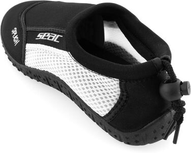 SEAC Splash: Швидкісні аквашузи для дорослих та дітей, для моря, пляжу та басейну (Чорно-білі, 28 EU)