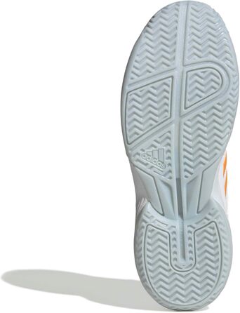 Жіноче взуття для залу Adidas Speedcourt - розмір 38 2/3 EU, білий, помаранчевий, блакитний