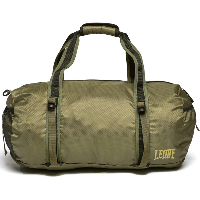 Спортивна сумка Leone 1947 для боксу, єдиноборств, Muay Thai, MMA, карате та фітнесу (Зелена)