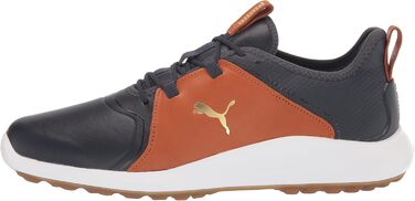 Жіночі гольф-взуття Puma Ignite Fasten8 WMNS, 41 EU, Navy Blazer Gold Leather Brown