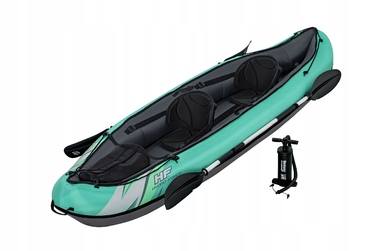 Надувний двомісний каяк Bestway Hydro-Force Ventura X2 з насосом, веслами та сумкою