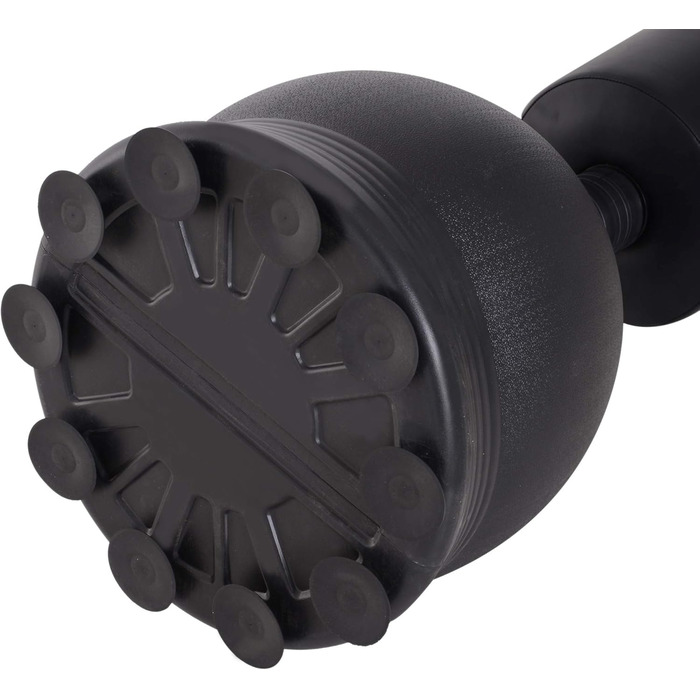 HOMCOM Стендовий боксерський мішок 165см для дорослих, міцний, з основою-присоскою, чорний