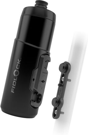 Велосипедна пляшка Fidlock Twist 600 мл з кріпленням Bike Base, чорна