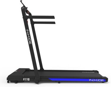 Bodytone Klappване бігове полотно з Bluetooth, сумісне з FitShow та Zwift, швидкість до 10 км/год, динамік, модель FIT10 Inxide