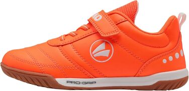 Спортивне взуття JAKO J-sh Pass для залу та вулиці (35 EU, неоновий помаранчевий, білий)