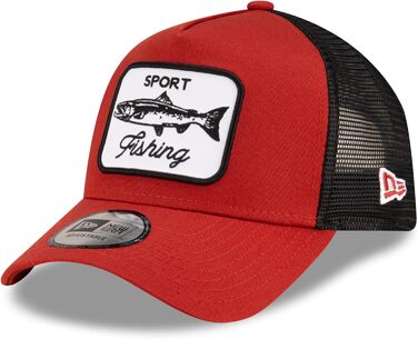 Кепка New Era Outdoor Patch Olive з регулюванням, A-Frame, для риболовлі